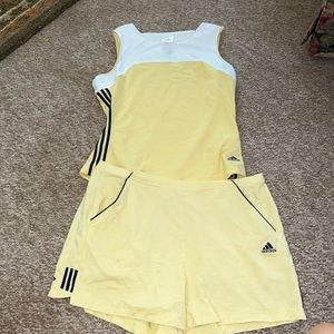 Vintage Adidas tennis outfit